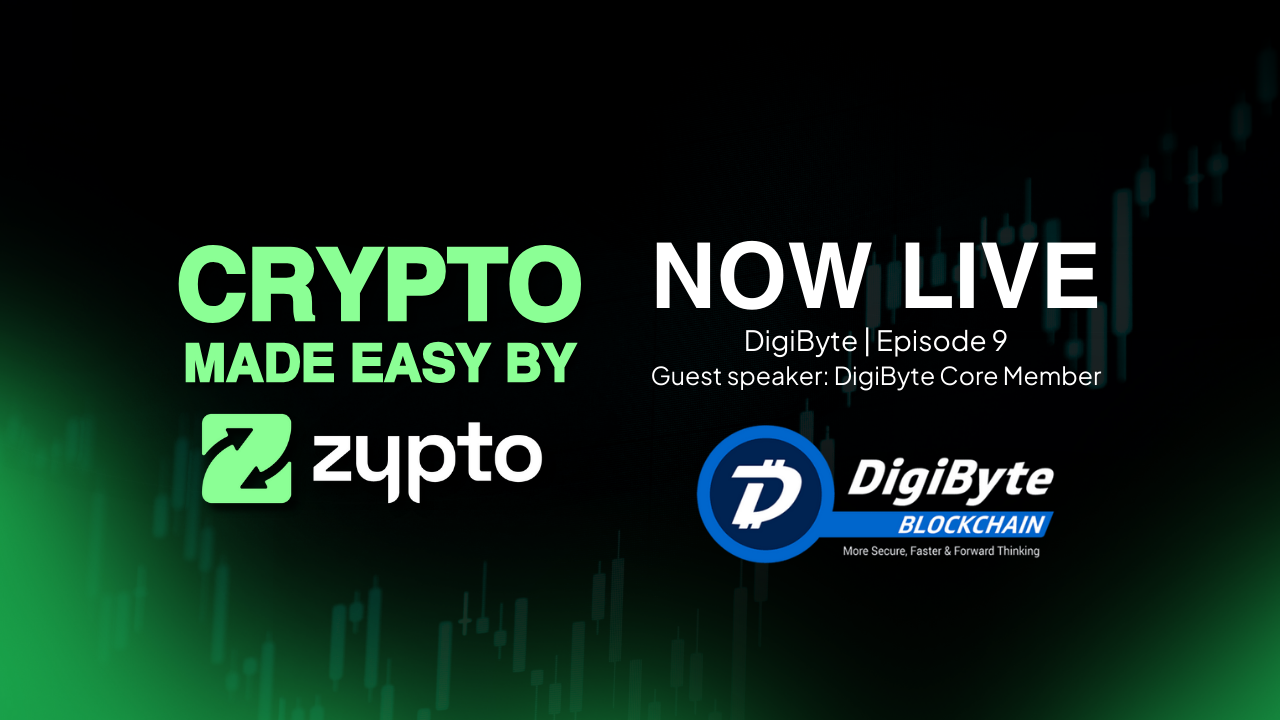 New Podcast Drop: DigiByte x Zypto – Decentralisation Without Compromise