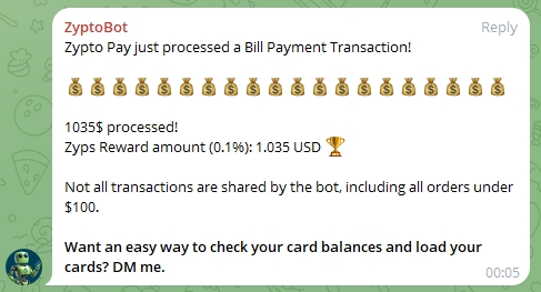 Zypto Bot on Zypto Global on Telegram